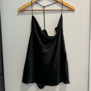 Express flowy satin blouse